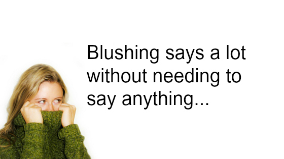 why do we blush
